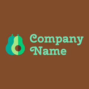 Avocado logo on a Korma background - Alimentos & Bebidas