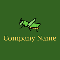 Grasshopper logo on a Bilbao background - Umwelt & Natur