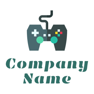 Game controller logo on a White background - Juegos & Entretenimiento