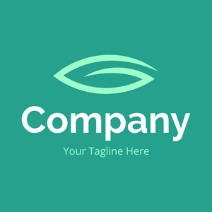 Leaf logo pale green outline - Paisage