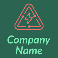 Energy logo on a Evening Sea background - Medio ambiente & Ecología