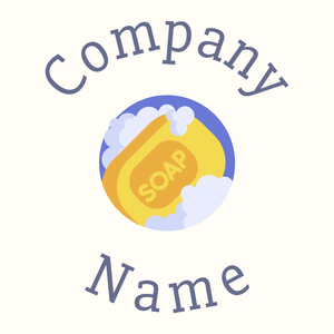 Soap logo on a Floral White background - Nettoyage & Entretien