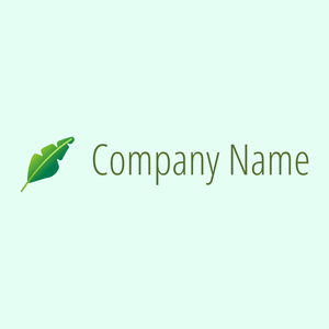 Tropical leaves on a Mint Cream background - Entreprise & Consultant