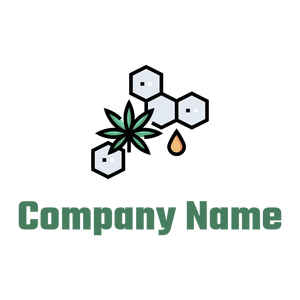 Cbd oil on a White background - Abstracto