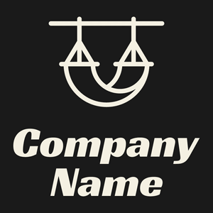 Hammock logo on a Nero background - Reise & Hotel