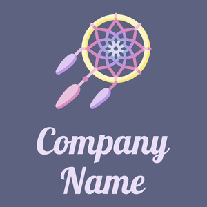 Dreamcatcher logo on a Kimberly background - Abstrakt