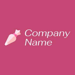Pastry bag logo on a Cabaret background - Alimentos & Bebidas