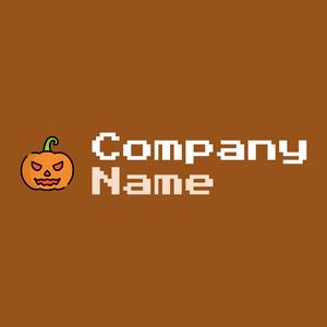 Pumpkin on a Golden Brown background - Arte & Entretenimiento