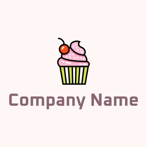 Cupcake on a Snow background - Food & Drink