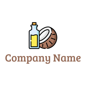 Coconut oil on a White background - Essen & Trinken