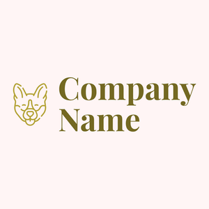 Corgi logo on a Snow background - Animali & Cuccioli