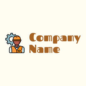 Worker logo on a Ivory background - Zakelijk & Consulting
