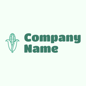 Corn logo on a Honeydew background - Agricultura