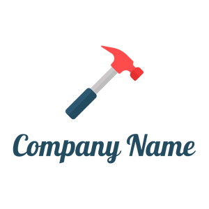 Red Hammer on a White background - Zakelijk & Consulting