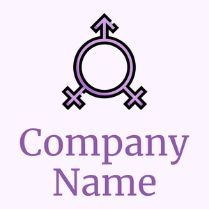 Bisexual logo on a Magnolia background - Caridade & Empresas Sem Fins Lucrativos
