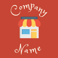 Online shop logo on a Trinidad background - Imóveis & Hipoteca