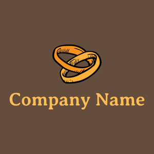 Wedding rings logo on a Spice background - Servizi nuziali