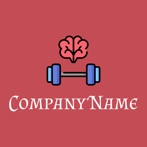 Brain training logo on a Fuzzy Wuzzy Brown background - Medisch & Farmaceutisch