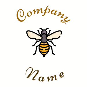 Bee on a White background - Animales & Animales de compañía