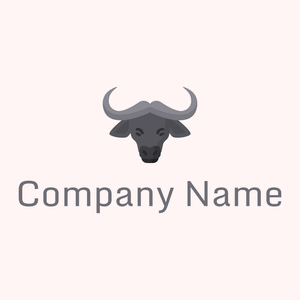 Mulled Wine Buffalo on a Snow background - Animais e Pets