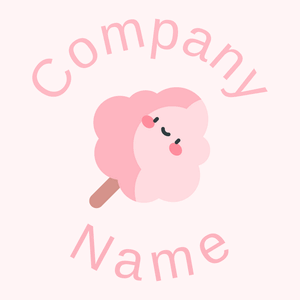 Misty Rose Cotton candy on a Snow background - Kinderen & Kinderopvang