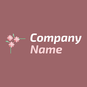 Daisy logo on a Copper Rose background - Fiori