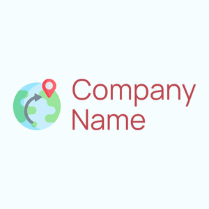 Migration logo on a Azure background - Community & No profit