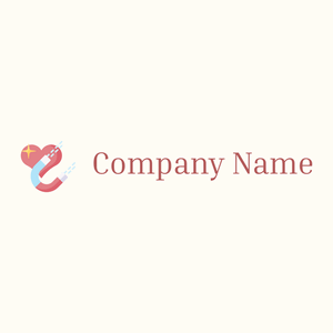 Influence logo on a Floral White background - Abstracto