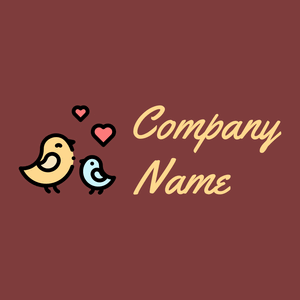 Birds logo on a Stiletto background - Computer