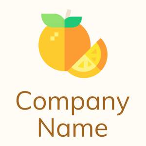 Orange on a Floral White background - Cibo & Bevande