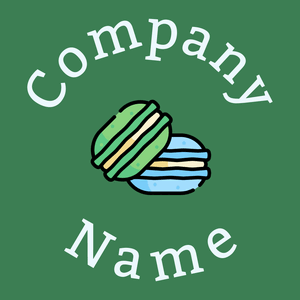 Macaron logo on a Amazon background - Alimentos & Bebidas