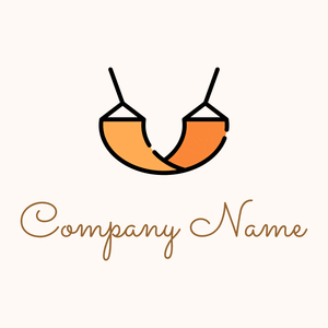 Hammock logo on a Seashell background - Viajes & Hoteles
