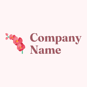 Flowers logo on a Snow background - Agricultura