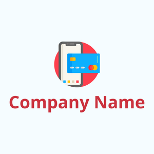 Deep Sky Blue Online payment on a Alice Blue background - Empresa & Consultantes