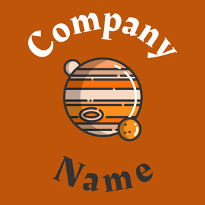 Jupiter logo on a Rust background - Paisage