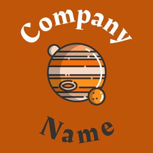 Jupiter logo on a Rust background - Landschapsarchitectuur