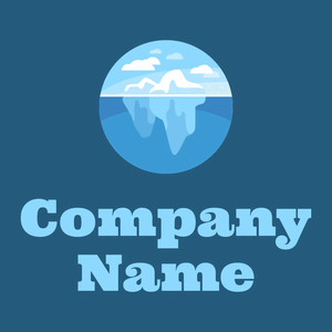 Iceberg on a Bahama Blue background - Medio ambiente & Ecología