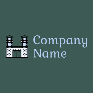 Prison logo on a Oracle background - Domaine de l'architechture