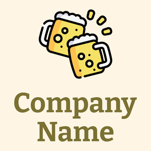 Beer on a Floral White background - Cibo & Bevande