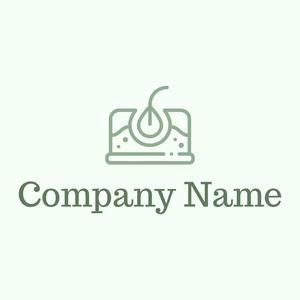 Dermatology logo on a Honeydew background - Medicina & Farmacia