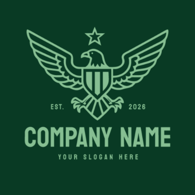 military american eagle logo - Animali & Cuccioli