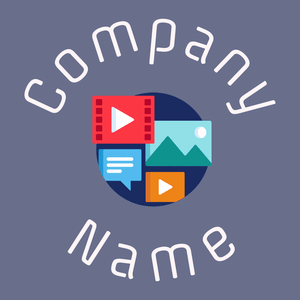Digital campaign logo on a Slate Grey background - Negócios & Consultoria
