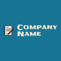 Notebook logo on a Allports background - Abstrakt