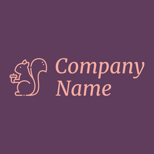 Squirrel logo on a Finn background - Dieren/huisdieren