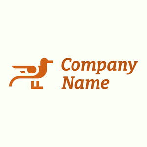 Tropic bird logo on a Ivory background - Medio ambiente & Ecología
