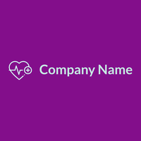 Heartbeat logo on a Persian Indigo background - Medical & Pharmaceutical
