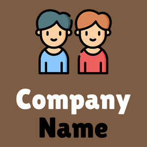 Twin logo on a Dark Wood background - Business & Consulting