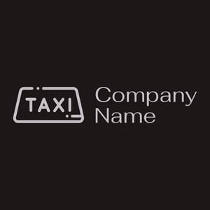 Taxi logo on a Bokara Grey background - Automobili & Veicoli