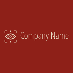 View logo on a Falu Red background - Abstrakt