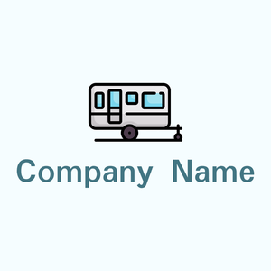 Caravan logo on a Azure background - Autos & Fahrzeuge